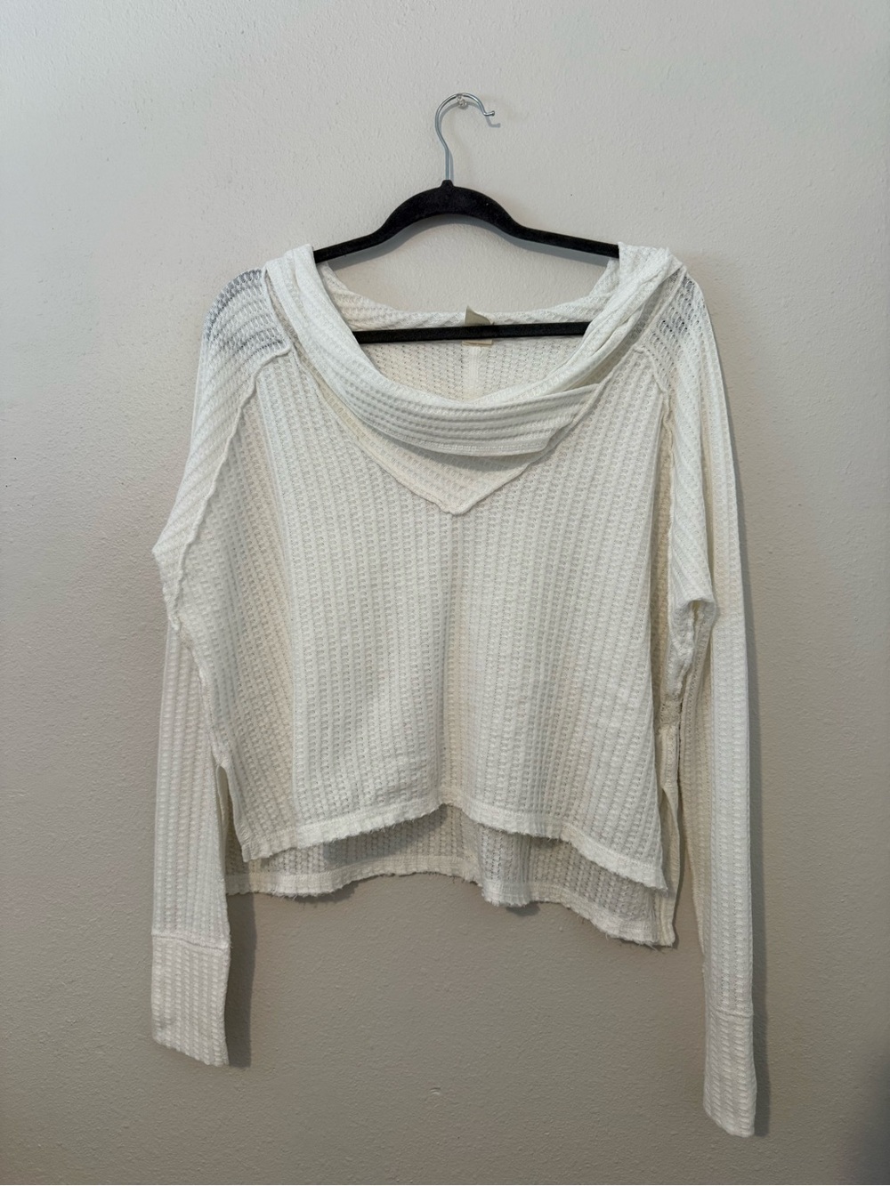 Free People White sweater